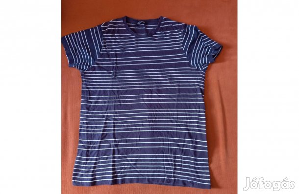 Pull and Bear csíkos póló L