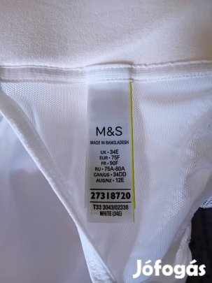 Pull up, csipke díszítéses melltartó 75 F-es