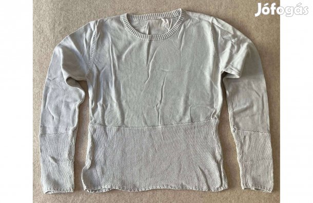 Pulóver, kardigán, kötött, M-es