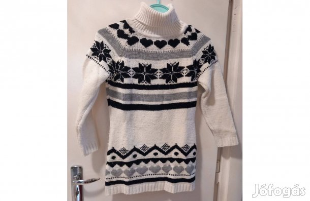 Pulóver, norvégmintás, női eladó