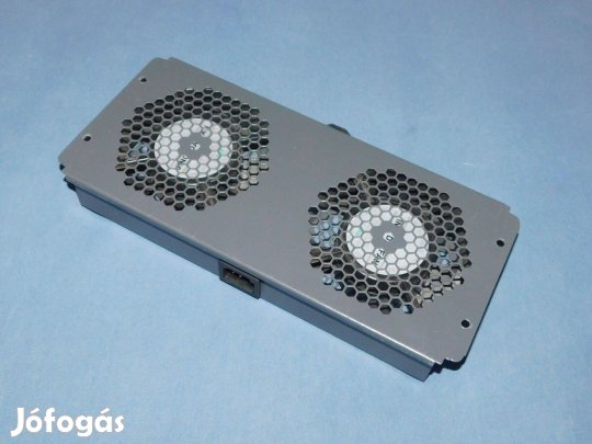 Pulsar kettős ventilátor modul rack szekrényekhez, RS, ZRS típusokhoz