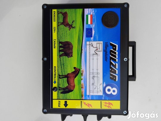 Pulzar8 dual üzemú villanypásztor a gyártótól. 2év gar