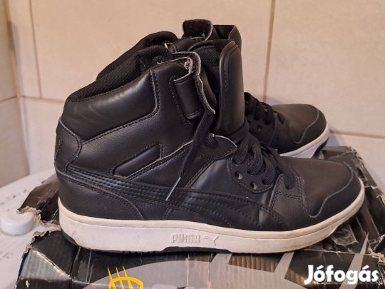 Puma 44-es magas szárú bőrcipő