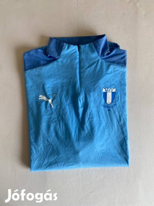 Puma Malmö FF 1/4 cipzáros férfi melegítő, edző mez, XL-es