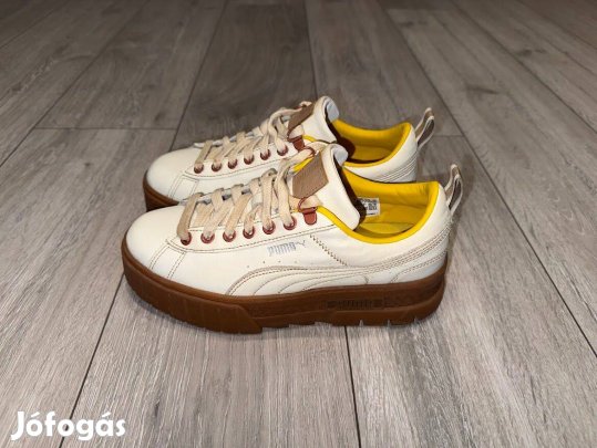 Puma Mayze D.South platform bőr cipő 39 -es