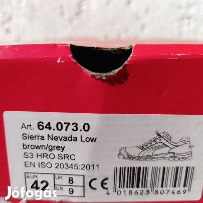 Puma Sierra Nevada S3 Hro SRC férfi munkavédelmi cipő.