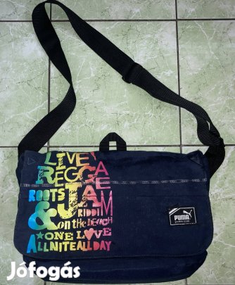 Puma - Reggae tépőzáras eredeti ritka pakolós válltáska 