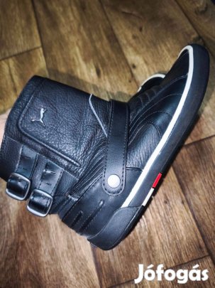 Puma bőr csatos bokacsizma csizma - 38,5