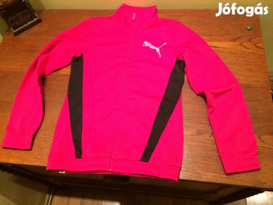 Puma gyerek kislány pink melegítő felső