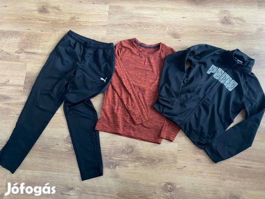 Puma melegítő + ajándék aláöltöző sportfelső 10-11 évesre