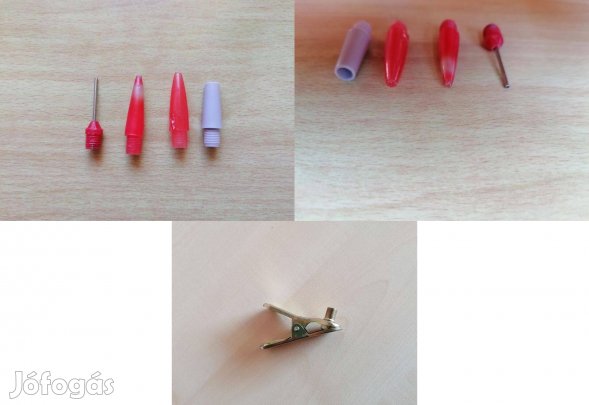 Pumpatömlő vég- hegy készlet - labda, matrac, stb fújáshoz