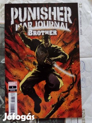 Punisher War Journal Brother (2022 Marvel) képregény 1C. szám eladó!
