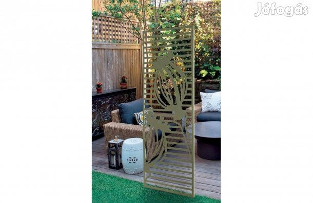 Puppy, Mákvirág olivazöld fém elválasztó panel , címére szállítva ela