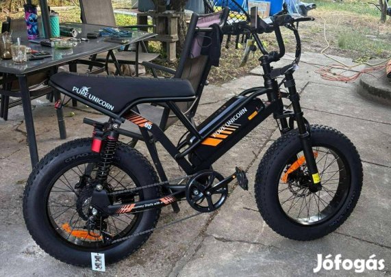 Pure Unicorn U5 1000 W 48 V, vastag gumiabroncs, elektromos jármű