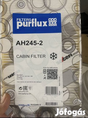 Purflux AH245-2 - Utastérszűrő