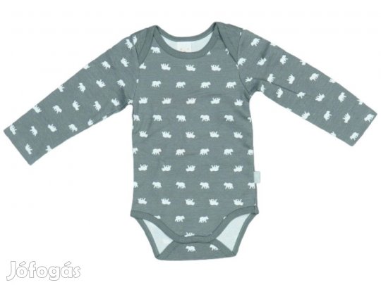 Pusblu Új (címkés) Fiú Hosszú ujjú body (Méret: 80)