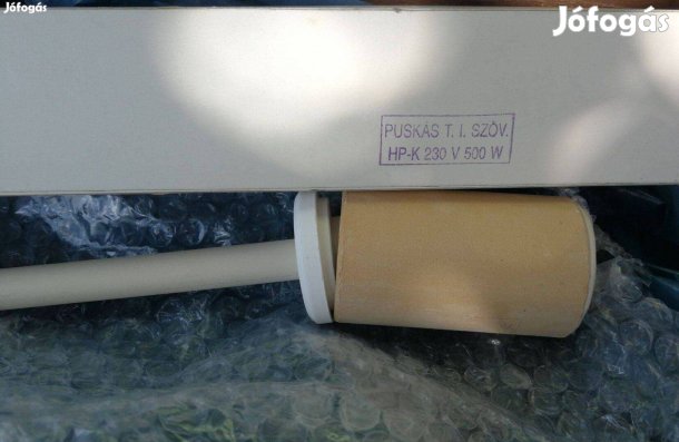 Puskás féle páka betét, 230V 500W-os