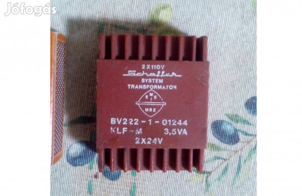 Puskás transzformátor, trafó 2X110V/2X24V