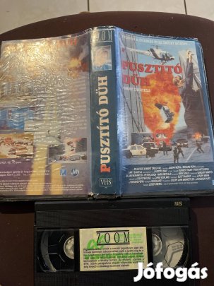 Pusztitó düh zoom vhs 