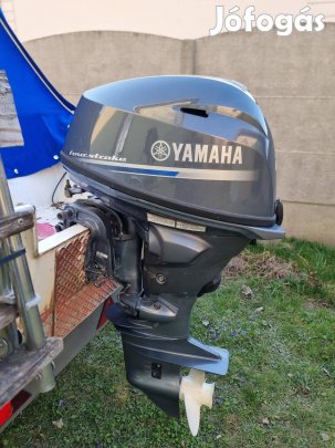 Putóczki csónak,  Yamaha 20le, utánfutó