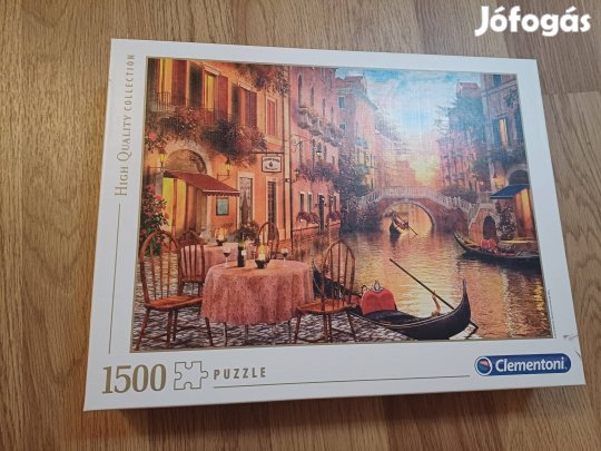 Puzzle 1500 darabos, Velence témájú 