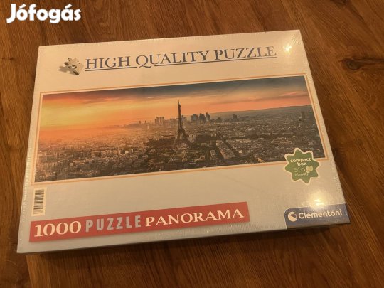 Puzzle Párizs naplemente 1000 darabos kirakó
