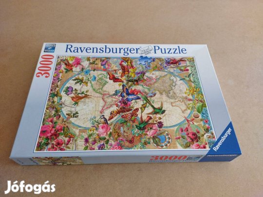 Puzzle, kirakó 1000, 2000, 3000 darabos