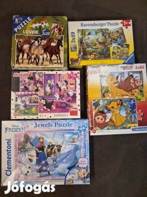 Puzzle csomag 5 db