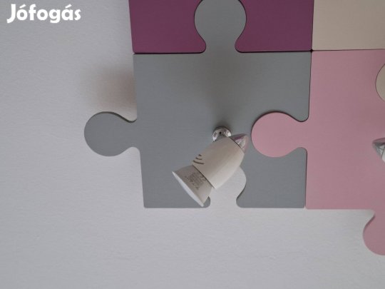 Puzzle gyerek szoba világítás lányos 