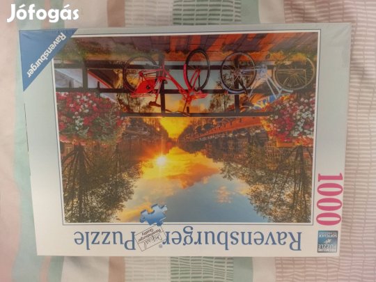 Puzzle kerékpárok Amszterdamban