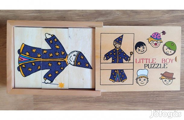 Puzzle kirakó játék fából