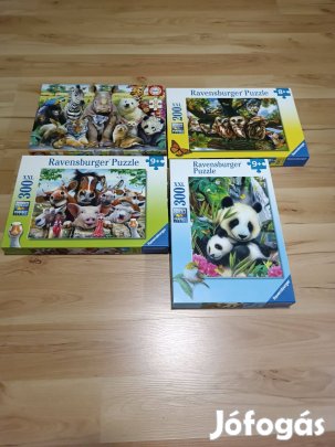 Puzzle kirakós 4db egyben