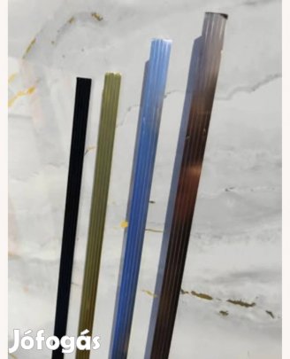 Pvc alumínium élzáró profil