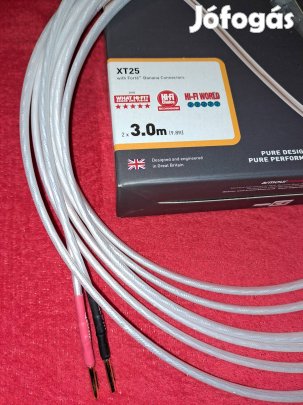 QED XT25 2x3 méter akár két pár is bikábelhez! Csere is!