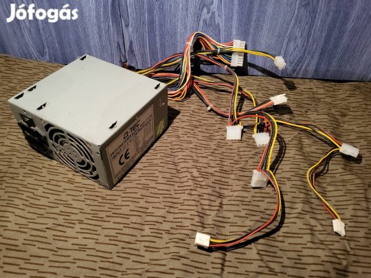 Q-TEC ATX-350 számítógép tápegység 350W