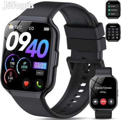 Qcoq Smart Watch, Okosóra, Fittness óra