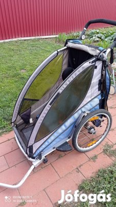 Qeridoo Sportrex 1 kerékpáros utánfutó , babakocsi