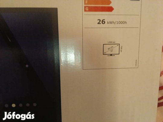 Qillive 80cm Átlós tv garanciális