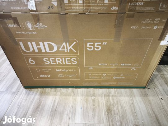 Qled 4K SMART WIFI Hisense 140CM LED TV