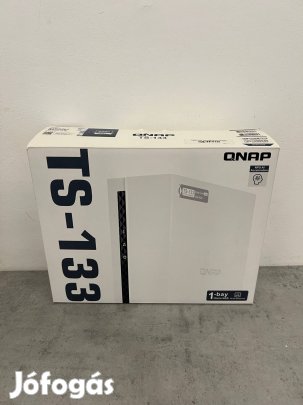 Qnap TS-133 NAS szerver / Bontatlan / Új