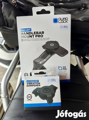 Quadlock telefontartó+rezgéscsillapító adapter