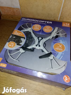 Quadrocopter 40 cm drón új, 10 perc repülés, full hd