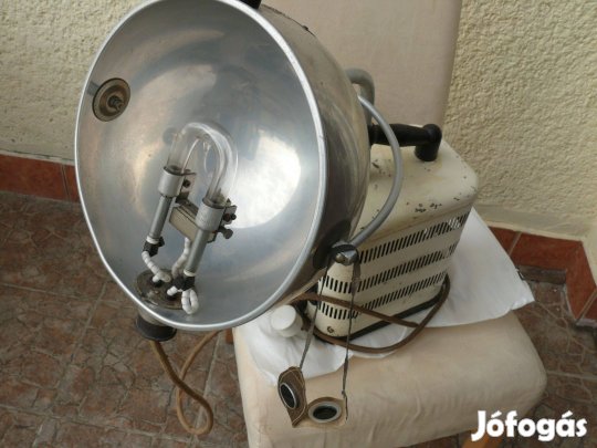 Quarc lámpa 1940-ből, müködőképes!