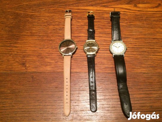 Quartz órák 3 db