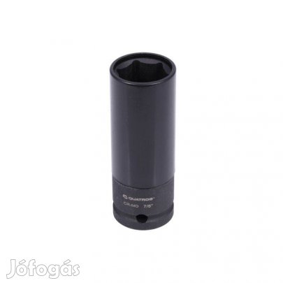Quatros QS90878 kerékanya dugókulcs 1/2" 7/8" (Tesla)