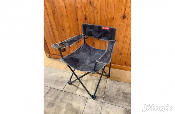 Quechua Erős Horgász szék Pohártartóval 150 kg
