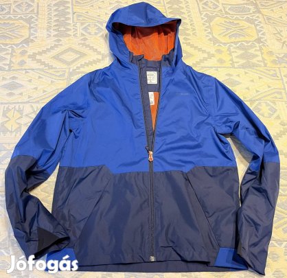 Quechua, kék, vízlepergetős széldzseki (153-162, 14 éves)