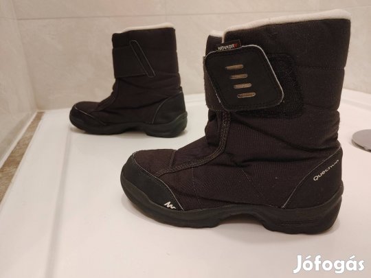 Quechua csizma, fekete, 36-os, unisex