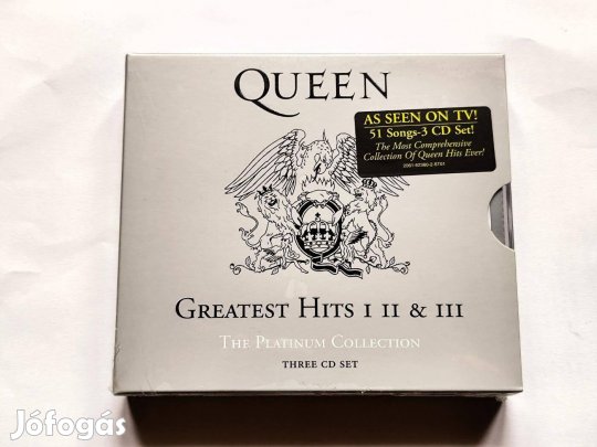 Queen - Greatest Hits I II & III (The Platinum Collection) 3XCD Box