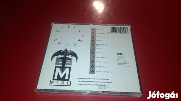 Queensryche Empire Cd 1990 USA